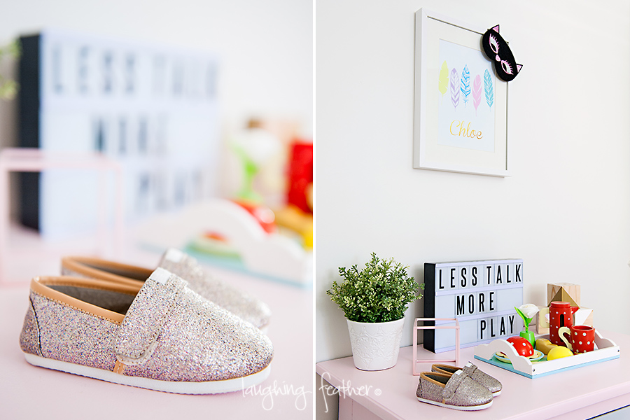 shoes as decoration