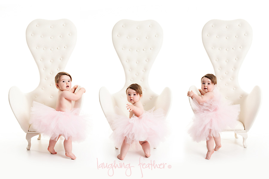 Girl Toddler in Pink Tutu